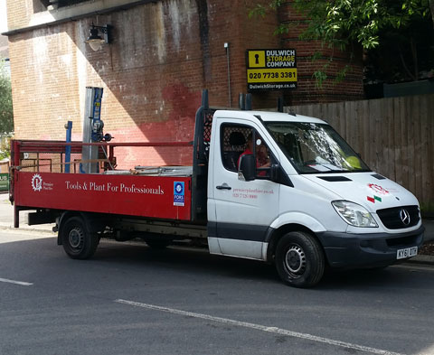 3.5 tonne van with tail lift